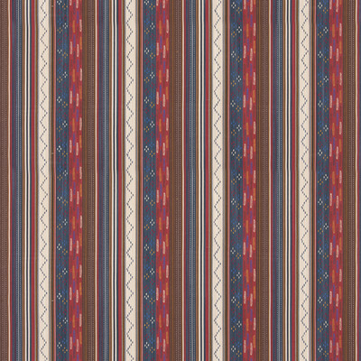G P & J Baker BF11060.2.0 Runaway Multipurpose Fabric in Indigo/red/Red/Blue/White