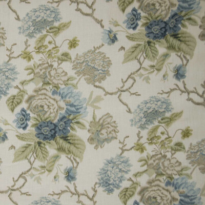 Lee Jofa BFC-3505.53.0 Chelverton Ii Multipurpose Fabric in Blue/green/White/Blue/Green
