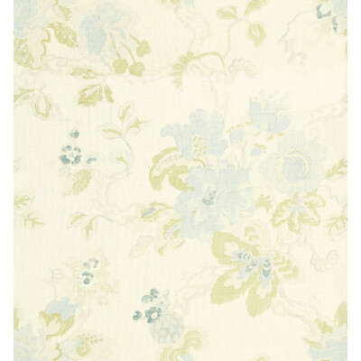 Lee Jofa BFC-3520.315.0 Parnham Multipurpose Fabric in Blue/green/White/Light Blue/Green