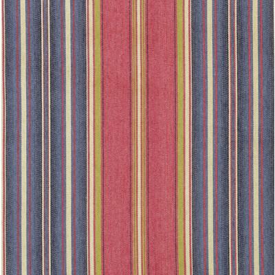 Lee Jofa BFC-3659.195.0 Windsor Stripe Upholstery Fabric in Red/blue/Multi/Red/Blue