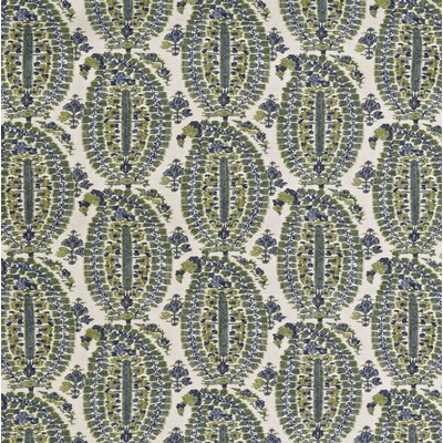 Lee Jofa BFC-3660.523.0 Anoushka Multipurpose Fabric in Blue/green/Multi/Blue/Green