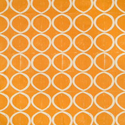 Lee Jofa BFC-3665.12.0 Circles Multipurpose Fabric in Tangerine/Orange