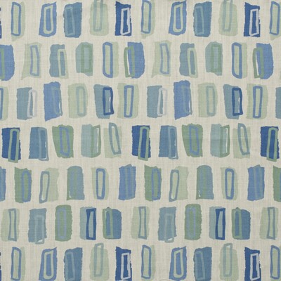 Lee Jofa BFC-3675.513.0 Hudson Multipurpose Fabric in Blue/green/Blue/Turquoise