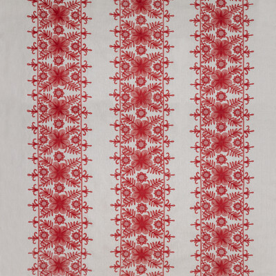 Lee Jofa BFC-3684.197.0 Angelica Multipurpose Fabric in Coral/Red/Fuschia