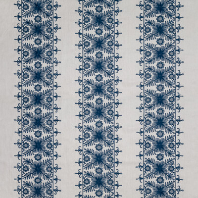 Lee Jofa BFC-3684.51.0 Angelica Multipurpose Fabric in Navy/Blue/Dark Blue