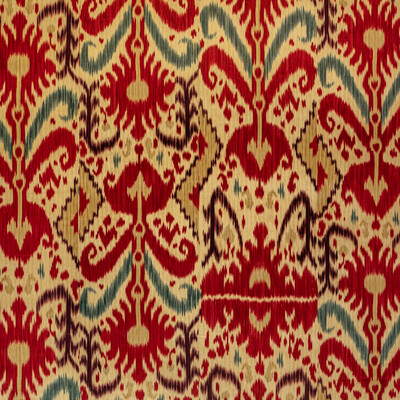 Lee Jofa BFC-3689.910.0 Kamara Velvet Multipurpose Fabric in Red/Multi/Burgundy/red/Purple