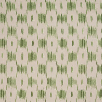 Lee Jofa BFC-3702.3.0 Ikat Check Multipurpose Fabric in Green/Ivory