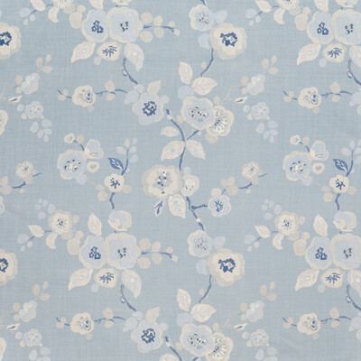 Lee Jofa BFC-3705.15.0 Hana Multipurpose Fabric in Light Blue/Ivory/Blue