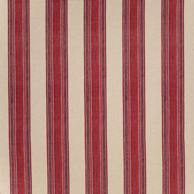 Lee Jofa BFC-3709.19.0 Mifflin Stripe Multipurpose Fabric in Red/Beige