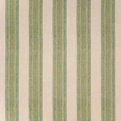 Lee Jofa BFC-3709.3.0 Mifflin Stripe Multipurpose Fabric in Green/Beige/Teal