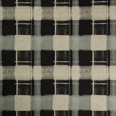 Kravet Design BLOCKADED.816.0 Blockaded Multipurpose Fabric in Neutral , Black , Kohl