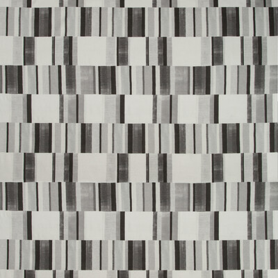 Kravet Basics BLOCKSTACK.21.0 Blockstack Multipurpose Fabric in Grey , Charcoal , Graphite