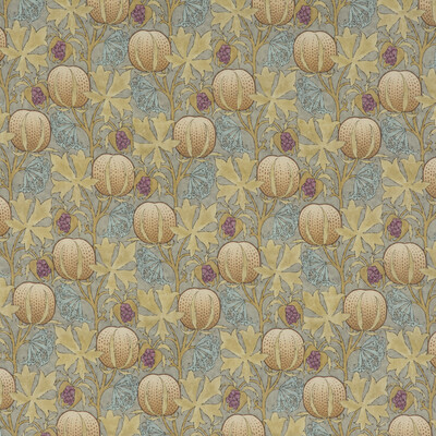 G P & J Baker BP10621.3.0 Pumpkins Multipurpose Fabric in Teal