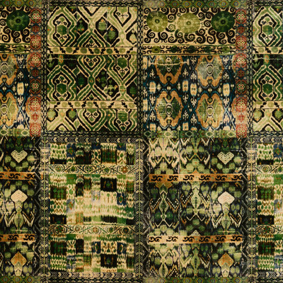 G P & J Baker BP10628.6.0 Rio Multipurpose Fabric in Emerald/Green/Multi
