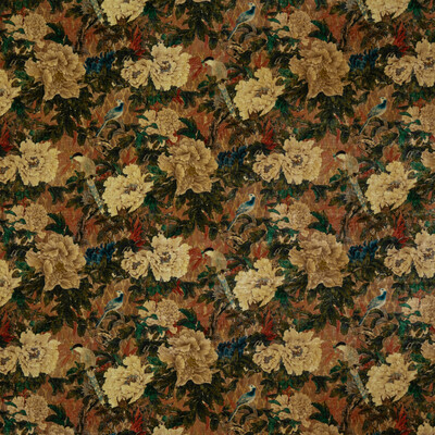 GP&J Baker BP10817.2.0 Oriental Garden Multipurpose Fabric in Jewel