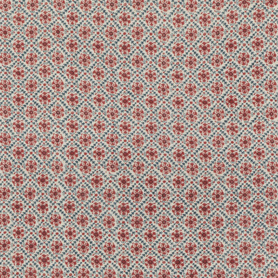 G P & J Baker BP10909.2.0 Camden trellis Multipurpose Fabric in Red/ blue/Red/Blue