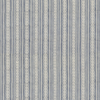 G P & J Baker BP10914.1.0 Ebury stripe Multipurpose Fabric in Blue