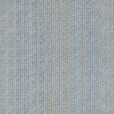 G P & J Baker BP10921.1.0 Tetbury stripe Multipurpose Fabric in Blue
