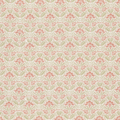 G P & J Baker BP10968.1.0 Iris Meadow Cotton Multipurpose Fabric in Pink/green/Pink/White/Green