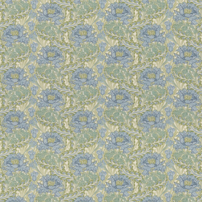 G P & J Baker BP10983.1.0 Little Brantwood Multipurpose Fabric in Blue/green/Blue/Green