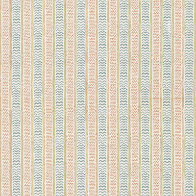 G P & J Baker BP11050.5.0 Wriggle Room Multipurpose Fabric in Teal/spice/Teal/Orange