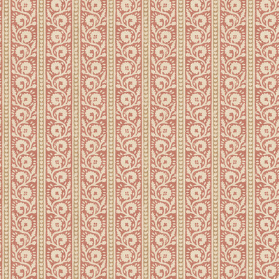 G P & J Baker BW45113.3.0 Bibury Wallcovering in Red/sand/Red/Yellow/White