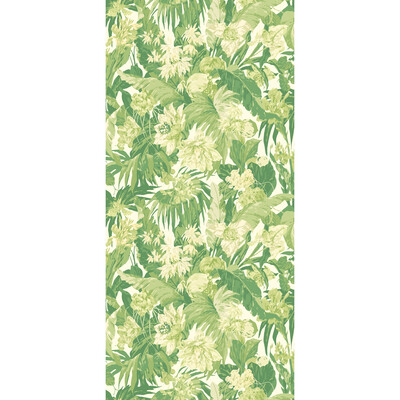 G P & J Baker BW45132.1.0 Tropical Floral Wallcovering in Green