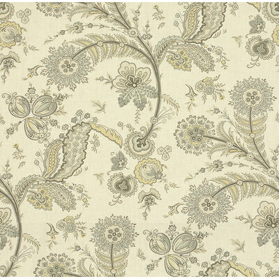 Kravet COTTINGHAM.411.0 Cottingham Multipurpose Fabric in Opal/White/Grey/Yellow