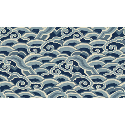 Kravet Basics DECOWAVES.516.0 Decowaves Multipurpose Fabric in Blue/Beige