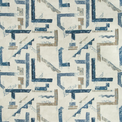 Kravet Basics DESSAU.5.0 Dessau Multipurpose Fabric in Blue , Grey , Chambray