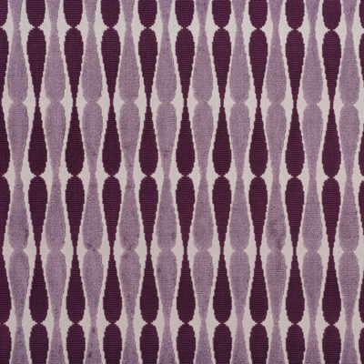 Groundworks DRAGONFLY.TAUPE/G.0 Dragonfly Upholstery Fabric in Taupe/grape/Beige/Purple/Purple