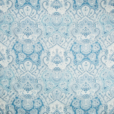 Kravet Basics ECHOCYPRUS.5.0 Echocyprus Multipurpose Fabric in White , Blue , Sapphire