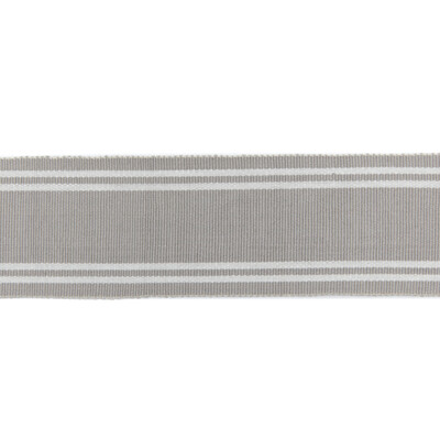 Threads ED65000.926.0 Renwick Braid Trim Fabric in Soft Grey/Grey
