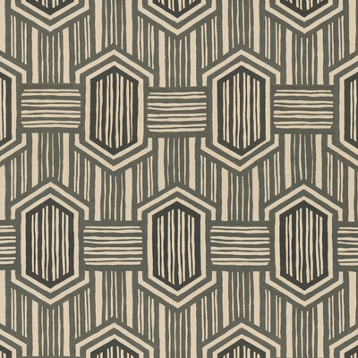 Threads ED75037.2.0 Nala Multipurpose Fabric in Charcoal/Black/Beige