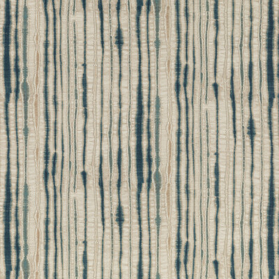 Threads ED75038.1.0 Linear Multipurpose Fabric in Indigo/Blue/White