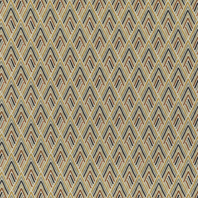 Threads ED75041.2.0 Vista Multipurpose Fabric in Spice/Multi/White