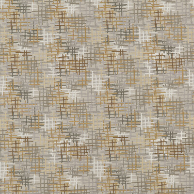 Threads ED85270.1.0 Lumen Drapery Fabric in Platinum/bronze/Beige/Grey/Brown