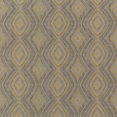 Threads ED85275.1.0 Fossil Drapery Fabric in Bronze/Grey/Yellow/Brown