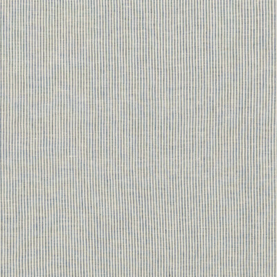Threads ED85331.640.0 Nala Ticking Drapery Fabric in Denim/Blue/White