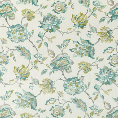 Kravet Basics Etheria.135.0 Etheria Multipurpose Fabric in Garden/White/Teal