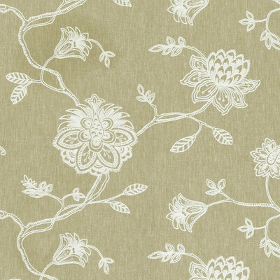Clarke And Clarke F0602/06.CAC.0 Whitewell Drapery Fabric in Sage
