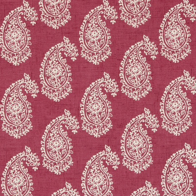 Clarke And Clarke F0623/04.CAC.0 Harriet Multipurpose Fabric in Raspberry