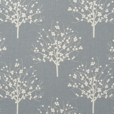 Clarke And Clarke F0733/01.CAC.0 Bowood Drapery Fabric in Chambray