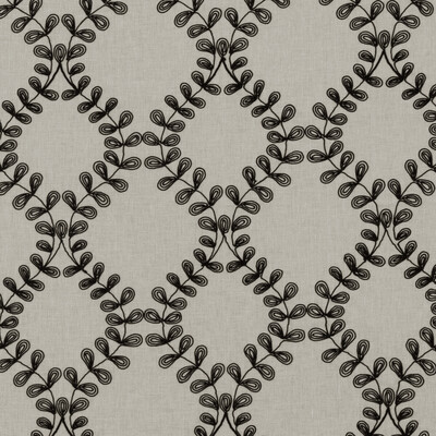 Clarke And Clarke F0939/01.CAC.0 Malham Drapery Fabric in Charcoal