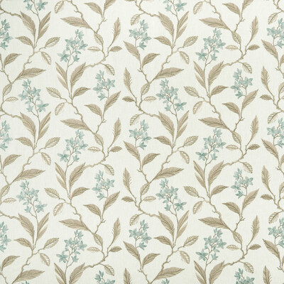 Clarke And Clarke F1008/02.CAC.0 Melrose Drapery Fabric in Duckegg