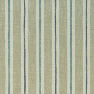 Clarke And Clarke F1046/02.CAC.0 Sackville stripe Multipurpose Fabric in Eau de nil/linen