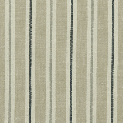 Clarke And Clarke F1046/06.CAC.0 Sackville stripe Multipurpose Fabric in Natural