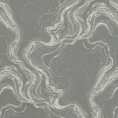 Clarke And Clarke F1061/04.CAC.0 Marble Drapery Fabric in Pewter