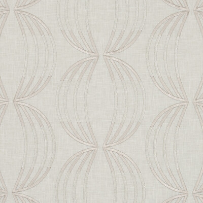 Clarke And Clarke F1070/01.CAC.0 Carraway Drapery Fabric in Champagne
