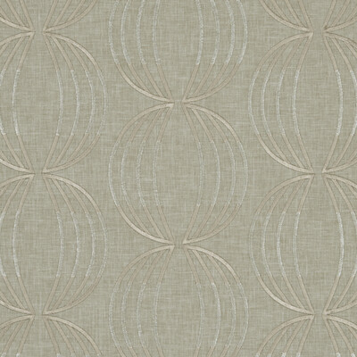 Clarke And Clarke F1070/03.CAC.0 Carraway Drapery Fabric in Linen